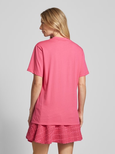 HUGO T-Shirt mit Statement-Print Pink 5