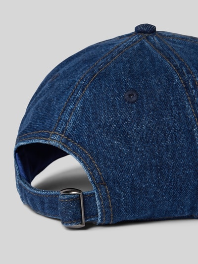 G-Star Raw Basecap mit Label-Badge Modell 'Avernus Burger' Dunkelblau 3