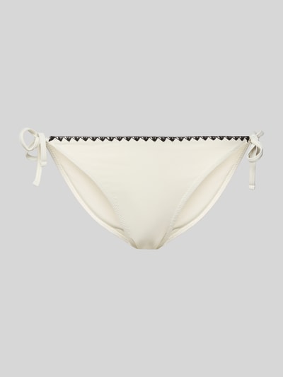 Jake*s Casual Bikini-Hose mit Ziernaht Offwhite 1