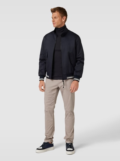 Marc O'Polo Rollkragenpullover mit Rollkragen und unifarbenem Design Black 1