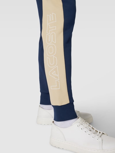 Lacoste Sweatpants im Colour-Blocking-Design Dunkelblau 3