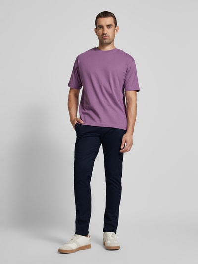 Gant Slim fit chino met steekzakken opzij Marineblauw - 1