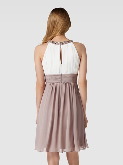 Jake*s Cocktail Cocktailkleid mit gelegten Falten Mauve 5