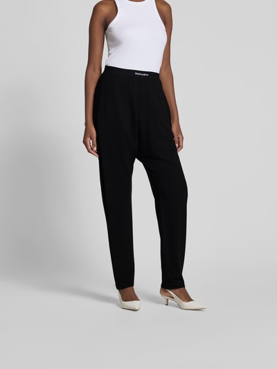 black palms Stoffhose mit elastischem Bund Black 4