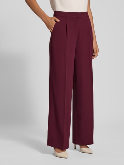 Selected Loose Fit Bundfaltenhose mit seitliche Eingrifftaschen Modell 'TINNI' Pflaume 4