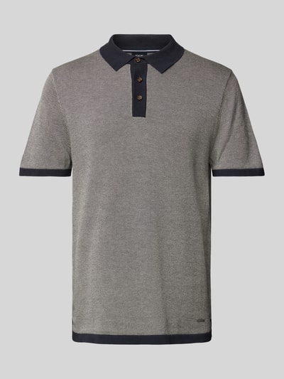 JOOP! Collection Poloshirt mit kurzer Knopfleiste Modell 'Trent' Marine 2