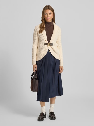Lauren Ralph Lauren Cardigan mit Schnalle Modell 'TAYSIR' Sand 1