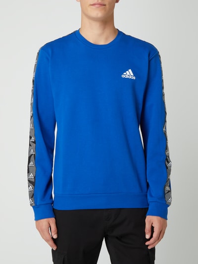 ADIDAS SPORTSWEAR Sweatshirt mit Logo-Streifen Royal 4