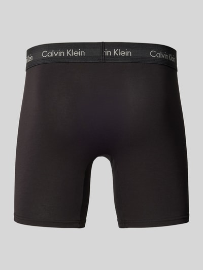 Calvin Klein Underwear Boxer Brief mit Logo-Bund im 3er-Pack Black 3