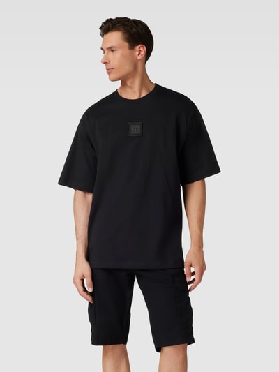 BOSS Green Oversized T-Shirt mit Label-Detail Modell 'Talboa Lotus' Black 4