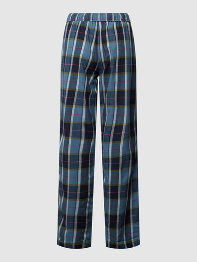 Schiesser Pyjamabroek met streepmotief Blauw - 3