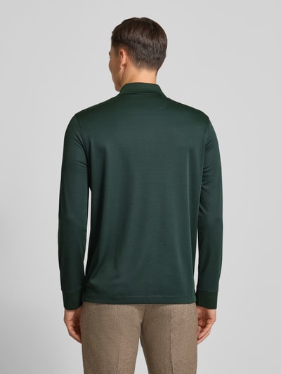 bugatti Koszulka polo z wyhaftowanym logo Ciemnozielony 5