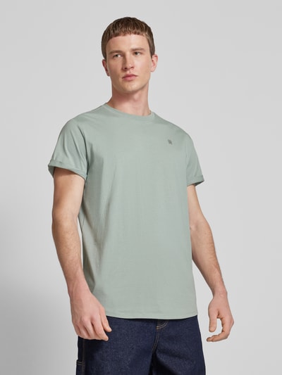 G-Star Raw T-shirt met labeldetail Mintgroen - 4