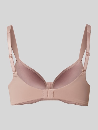 Triumph Beugelbeha met brede bandjes, model 'Body Makeup Illusion' Roodbruin - 3