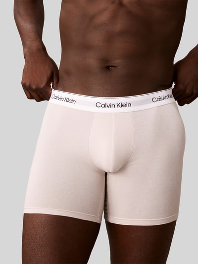 Calvin Klein Underwear Pant & Trunk aus Baumwoll-Mix im 3er-Pack Mittelgrau 3