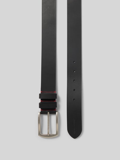 Pierre Cardin Gürtel aus Leder mit Dornschließe Black 3