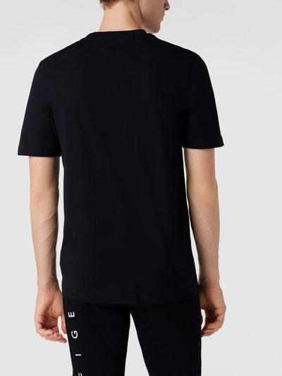 Tommy Hilfiger T-Shirt mit Label-Schriftzug Marine 5