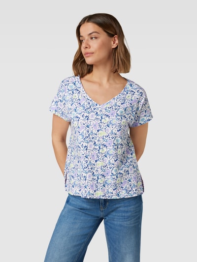 Esprit T-Shirt mit Allover-Muster Flieder 4