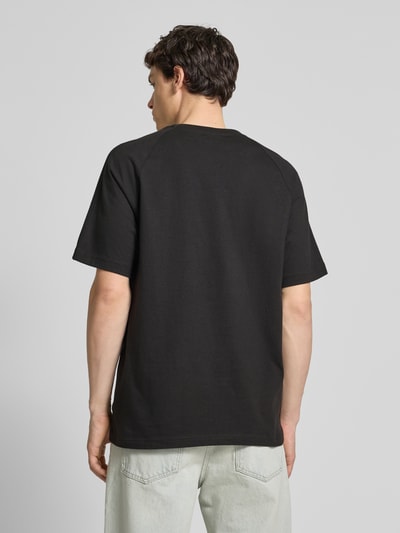 adidas Originals T-shirt met labelstitching Zwart - 5
