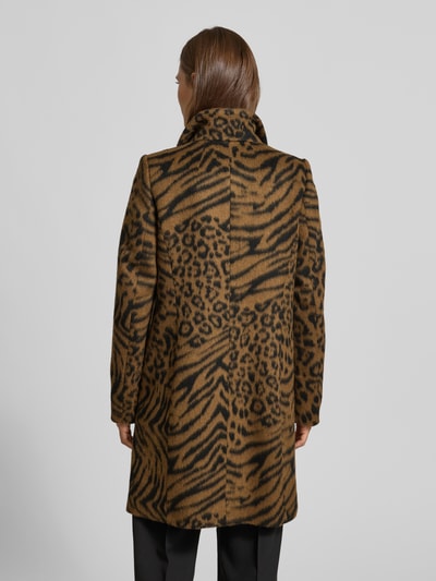 Milo Coats Mantel mit Stehkragen Modell 'FLORA' Black 5