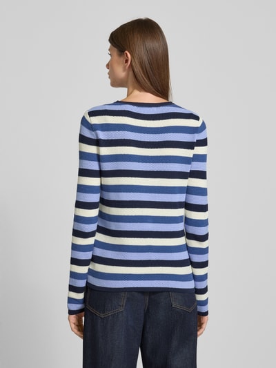 Christian Berg Woman Strickpullover mit Rundhalsausschnitt Dunkelblau 5