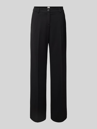 Brax Regular Fit Stoffhose mit Bügelfalte Modell 'Maine' Black 2