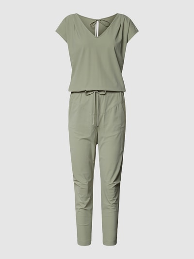 Raffaello Rossi Jumpsuit met steekzakken opzij, model 'GIRA JUMPY' Kaki - 2