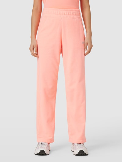 DKNY PERFORMANCE Regular fit sweatpants met labeldetail Roze - 4