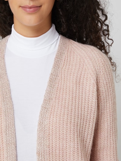 Rich & Royal Cardigan met wol en effectgaren  Rosé - 3