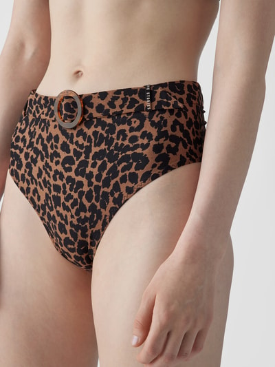 Love Stories Slip mit Animal-Print Hellbraun 3