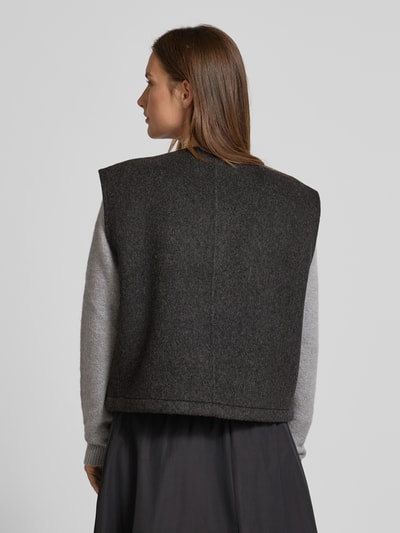MOS MOSH Gilet met ritssluiting Donkergrijs - 5