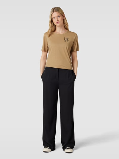 Marc O'Polo T-Shirt mit Statement-Print Sand 1