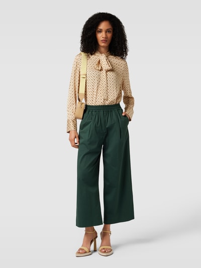 Weekend Max Mara Stoffen broek met achterzakken, model 'PLACIDO' Donkergroen - 1