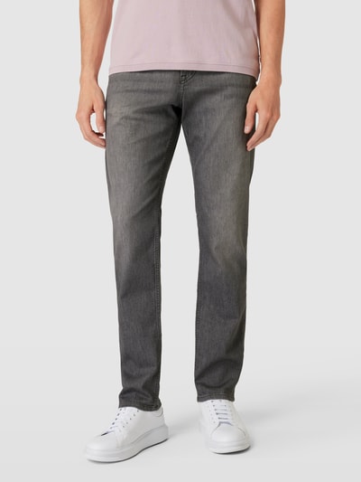 JOOP! Jeans Jeans met reguliere pasvorm en stretch Middengrijs - 4