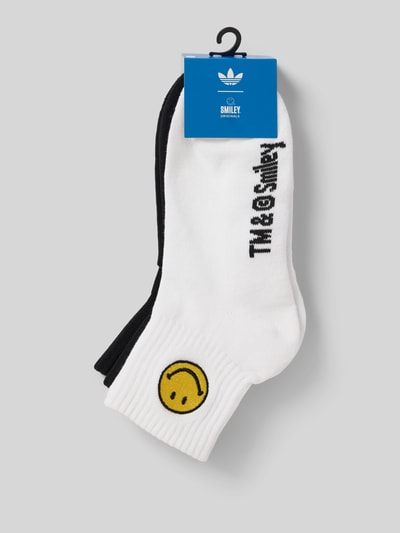 adidas Originals Socken im 2er-Pack Modell 'SMILEY' Weiss 3