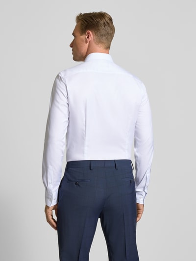 CK Calvin Klein Slim fit zakelijk overhemd met knoopsluiting, model 'Harrison' Wit - 5