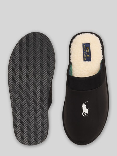 Polo Ralph Lauren Hausschuh mit Fleece-Innenfutter Black 3