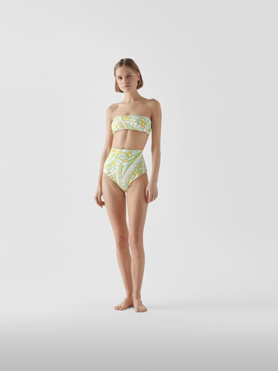 Emilio Pucci Bikini-Hose mit grafischem Muster Hellgruen 1