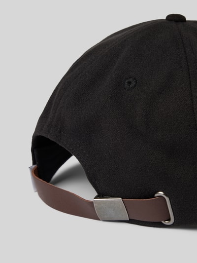 Les Deux Basecap mit Label-Stitching und Viskose-Anteil Black 3