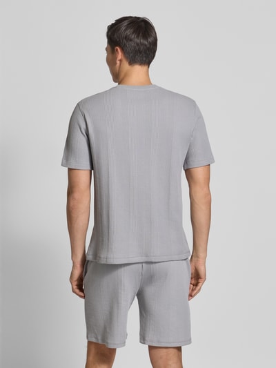 BOSS Regular Fit T-Shirt aus Baumwoll-Mix Hellgrau 5