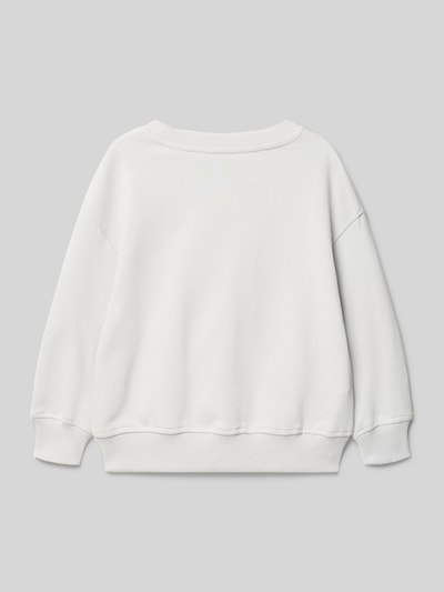 MANGO Sweatshirt mit Rundhalsausschnitt Modell 'avencrew' Hellgrau Melange 3