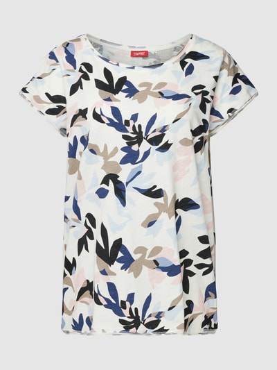 Esprit T-shirt met gebloemd motief Offwhite - 2