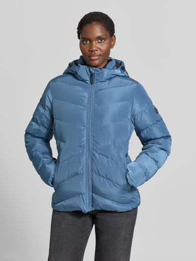 Cars Jeans regular fit jas met doorgestikt effect model 'Synria' Blauw - 4
