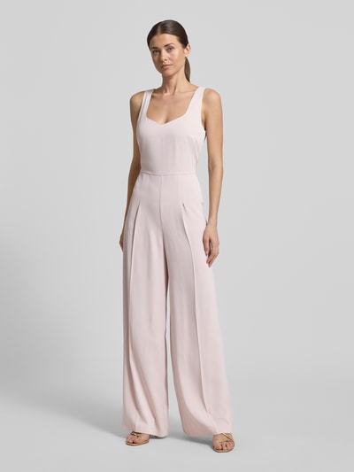 Christian Berg Cocktail Regular fit Jumpsuit met persplooien Lichtroze - 4