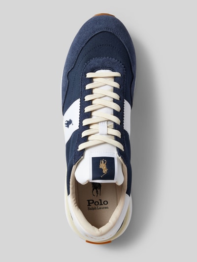 Polo Ralph Lauren Sneakersy z wyhaftowanym logo Czarny 4