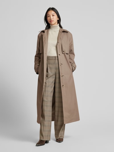 JOOP! Trenchcoat mit Bindegürtel Modell 'Charleen' Mud 1