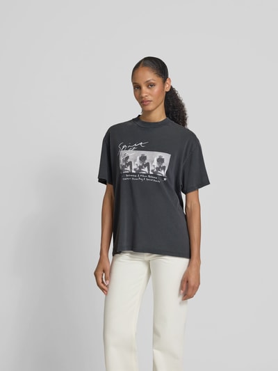 Anine Bing T-Shirt mit Motiv-Print Black 4