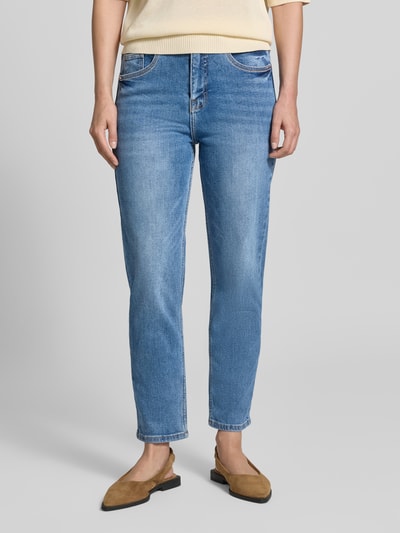 ZABAIONE Jeans mit elastischem Bund Modell 'Ma44rbella' Jeansblau 4