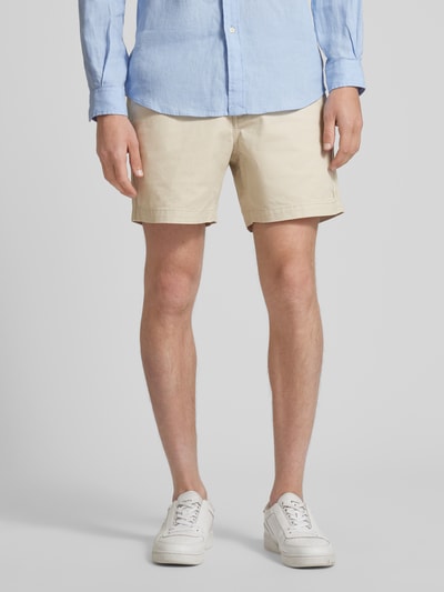 Polo Ralph Lauren Regular fit korte broek met logostitching, model 'PREPSTER' Beige - 4