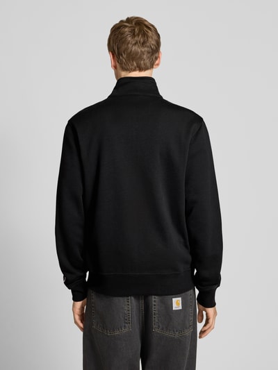 CHAMPION Sweatjacke mit Label-Stitching Black 5